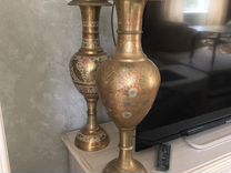 Напольная ваза 70 см латунь или бронза