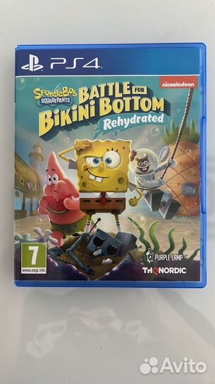 Диски на ps4 Щенячий патруль, Тачки 3, Губка Боб