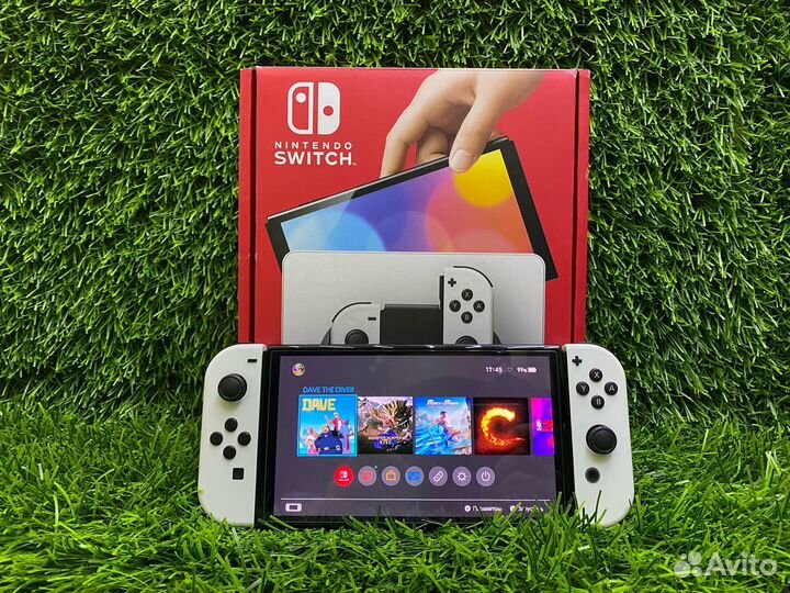Nintendo switch Oled 256GB Чип / Много игр / hwfly