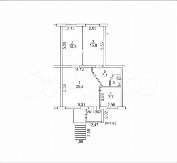 Свободного назначения, 76.4 м²