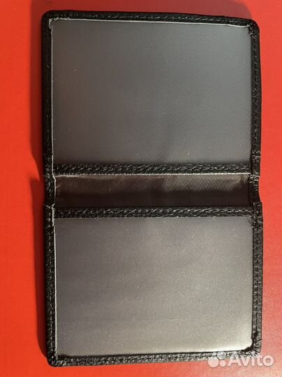 Кошелек картхолдер черный