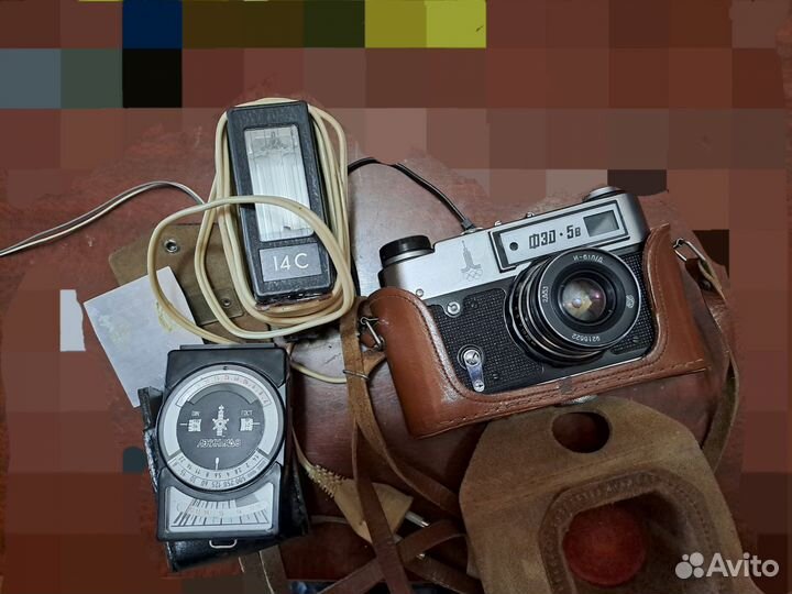 Старый фотоаппарат
