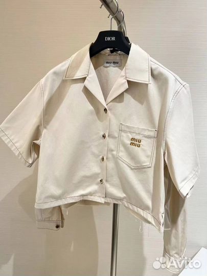 Рубашка Miu Miu