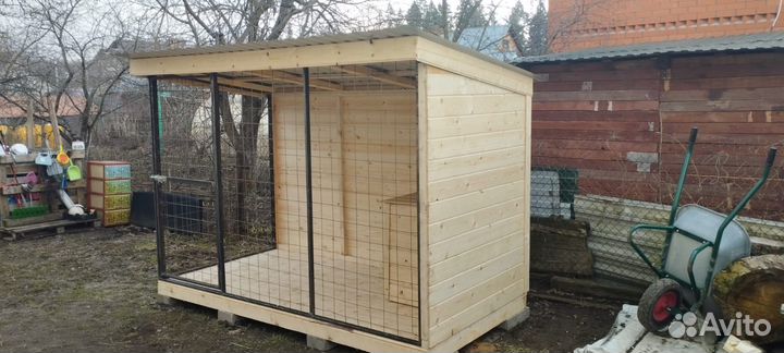 Вольеры для собак уличный 022