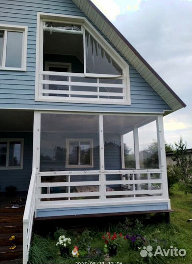 Мягкие окна для веранды