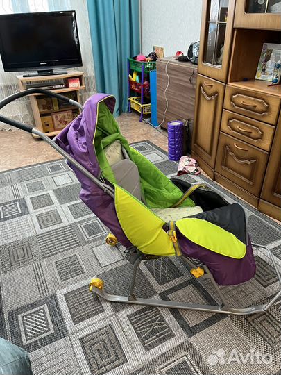 Коляска санки