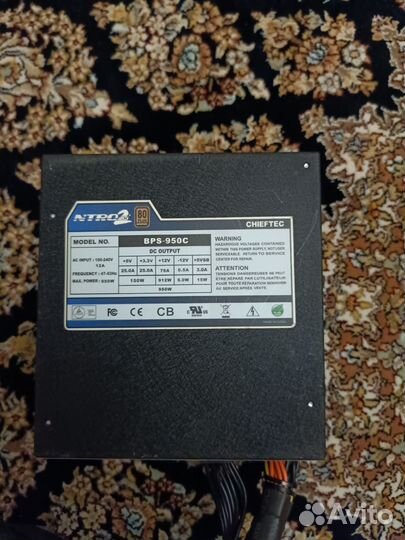 Брендовый Блок питания Chiftec для пк 1000w