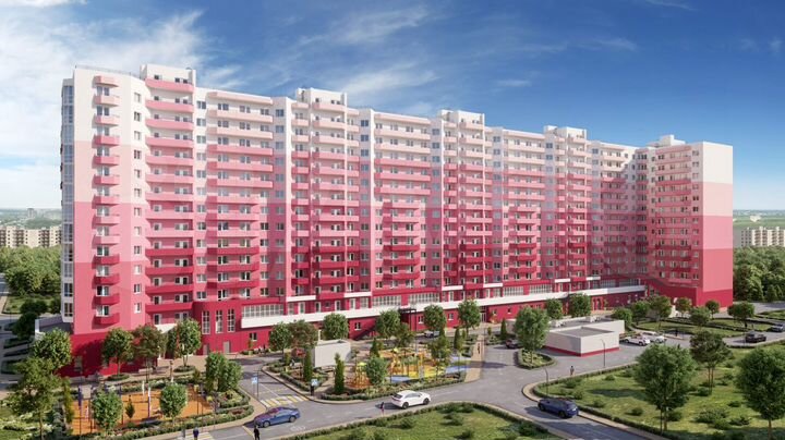 3-к. квартира, 67,9 м², 7/14 эт.