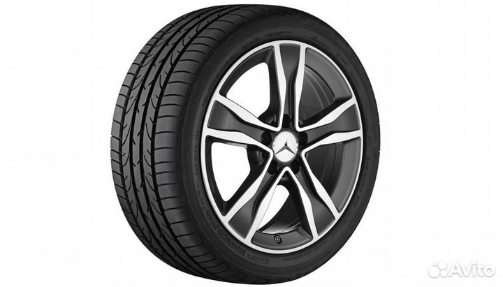 Новые зимние колеса Мерседес W205 Nokian R3 RF
