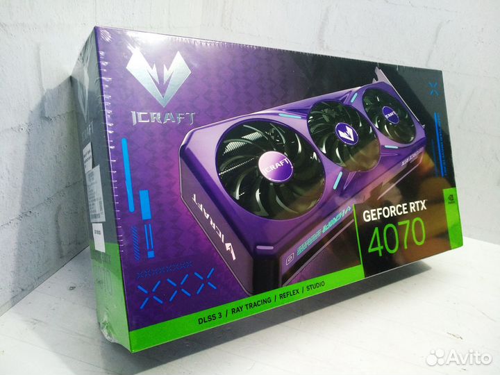 Видеокарта GeForce RTX 4070 12GB DDR6