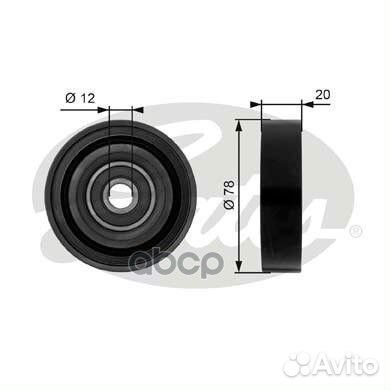 Ролик T36086 (7803-21186) T36086 Gates