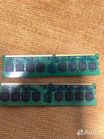 Оперативная память kingston DDR2 2Gb 800Mhz