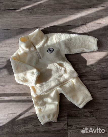 Теплый костюм для малыша 80 размер