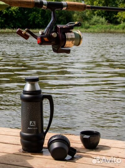 Термос Арктика «шторм» 1 литр - 109-1000М-BK