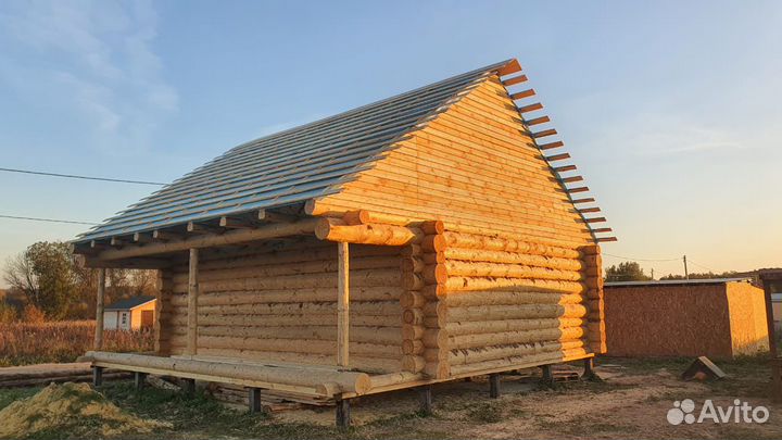 Срубы домов бань под заказ