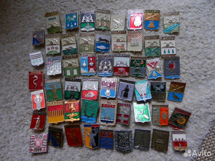 Значки Города