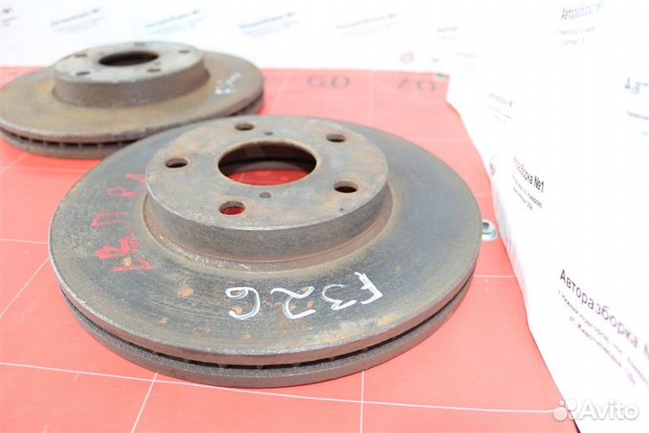 Диск тормозной передний Toyota Rav4 20 1azfe 2004