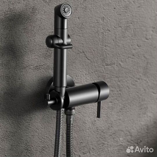 Смеситель с гигиеническим душем, встраиваемый