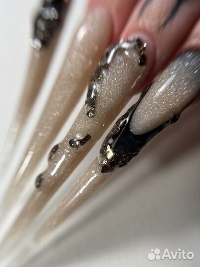 Обучение наращивание ногтей