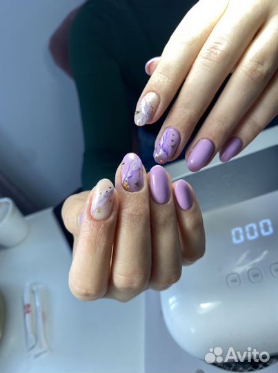 Маникюр гельлак