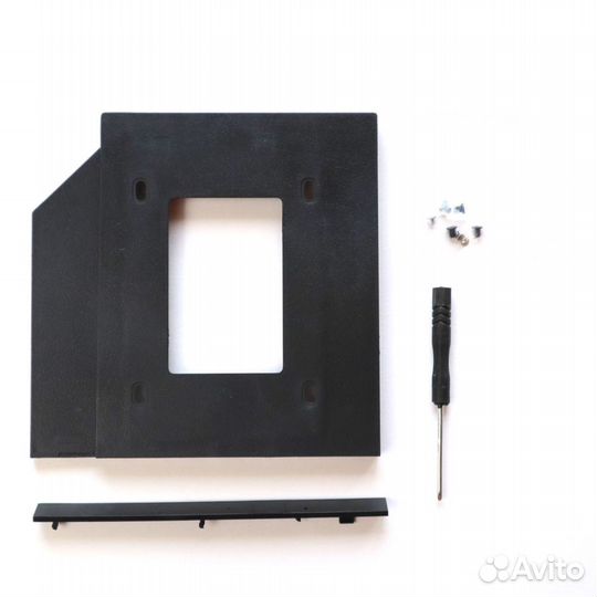 Салазки оптибей HDD/SSD для ноутбука 9,5 и 12.7 мм