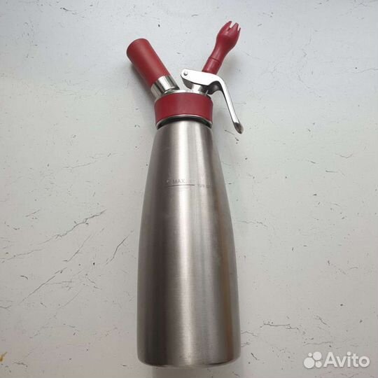 Сифон кремер isi красный