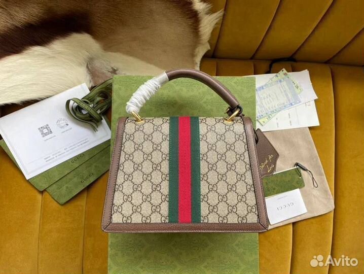 Сумка женская натуральная кожа Gucci