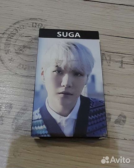 Карточки bts Suga