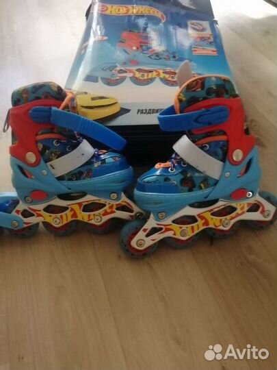 Коньки детские раздвижные