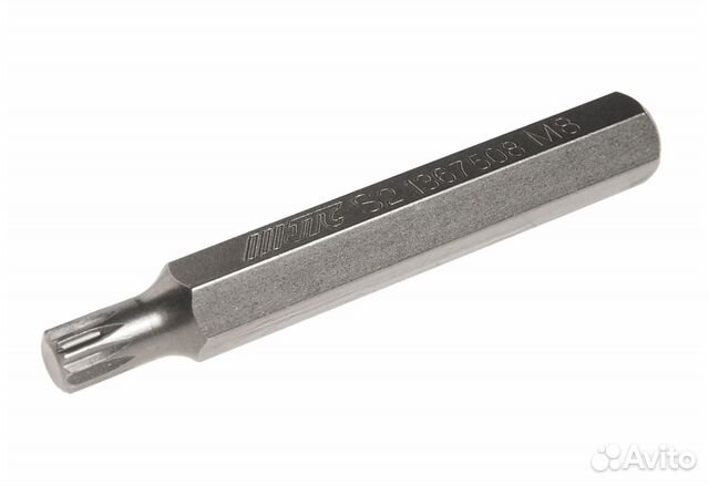 JTC JTC-1367508 Бита spline M8х75мм 10мм удлиненна