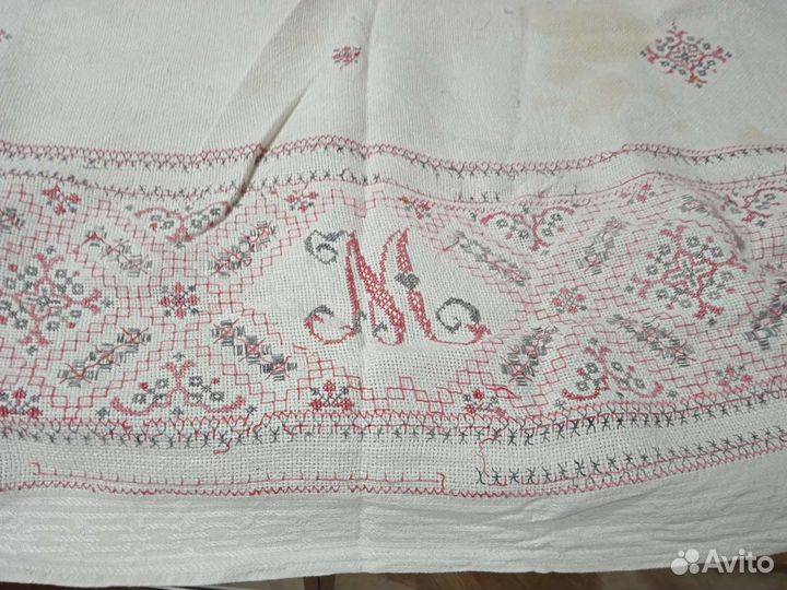 Скатерть старинная дореволюционная