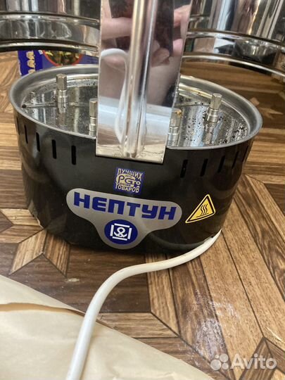 Электрошашлычница новая