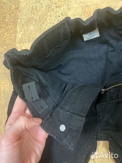 Джинсы черные размер 128 ostin