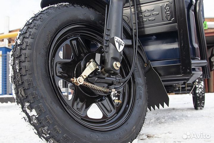 Грузовой электротрицикл Rutrike D4 кабина 1800