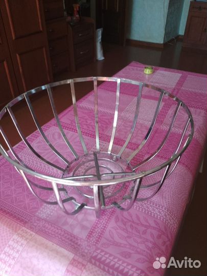 Корзина для фруктов металлическая