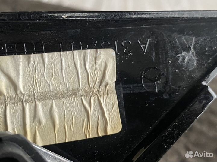 Левое боковое зеркало Mercedes Benz W212 белое