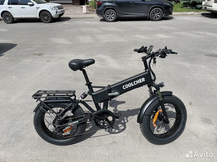 Электрофэтбайк складной мощный колеса 20х4