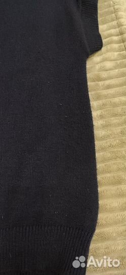 Синий жилет для девочки