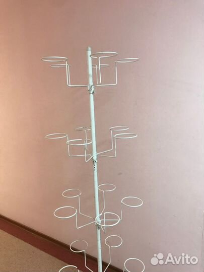 Стойка вертушка для головных уборов, шапок