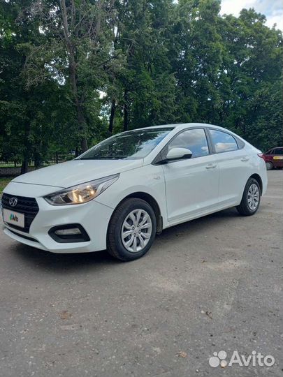 Hyundai Solaris 1.6 МТ, 2019, 74 600 км
