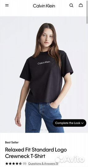 Футболка женская Calvin Klein оригинал