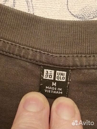 Футболка uniqlo хлопок Япония