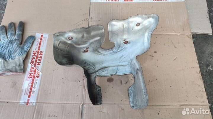 Защита выпускного коллектора Citroen-Peugeot nfu