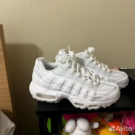 Кроссовки мужские белые Nike Air Max 95 White