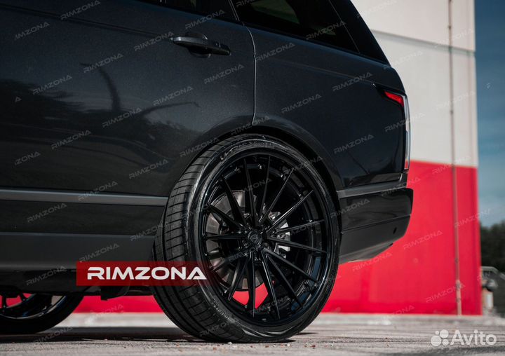 Кованые диски R21 на Range Rover