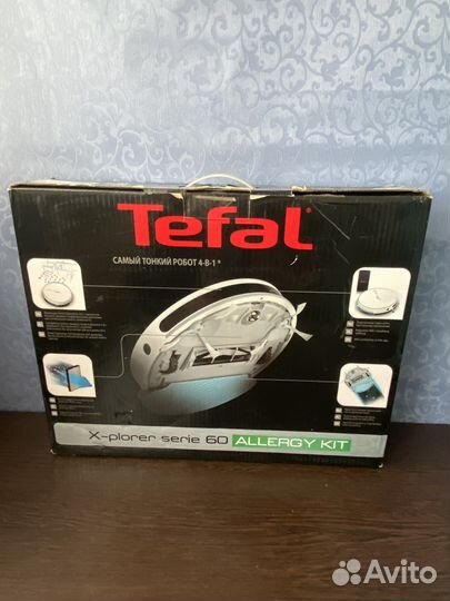 Робот-пылесос Tefal RG7447wh 4в1 x-plorer serie 60