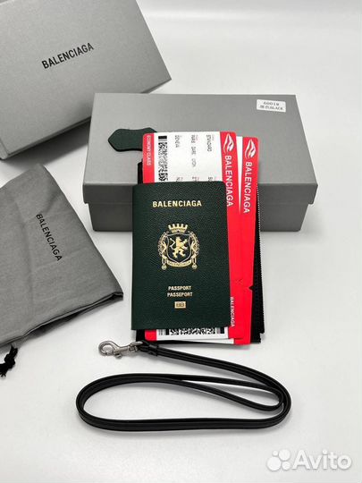 Balenciaga passport holder