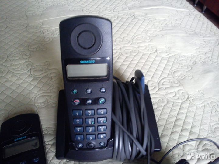Радиотелефон Siemens Gigaset 3010+доп.трубка б/у