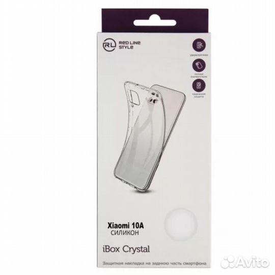 Чехол для Xiaomi Redmi 10A Red Line iBox #363233