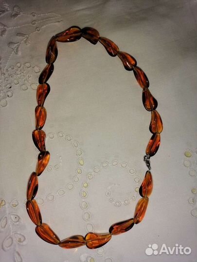 Бусы колье калинградский янтарь СССР антиквариат